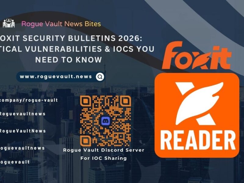 Foxit Security Bulletins and IOCs
